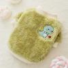 Warm Pet Clothes Cute Print Coat Small Medium Dog Cat Shirt Jacket Teddy French Bulldog Chihuahua Winter Outfit