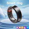 SACOSDING Smart Ring Heart Rate Blood Oxygen Sleep Monitoring Fitness Tracker Sport Health Ring Health Monitor for Android iOS