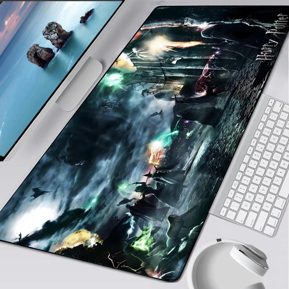 P-Potters W-Wand Art H-Harries Mouse Pad Rubber Mat Laptop Xxl Mousepad Notebook Gamer Computer Table Gaming Accessories