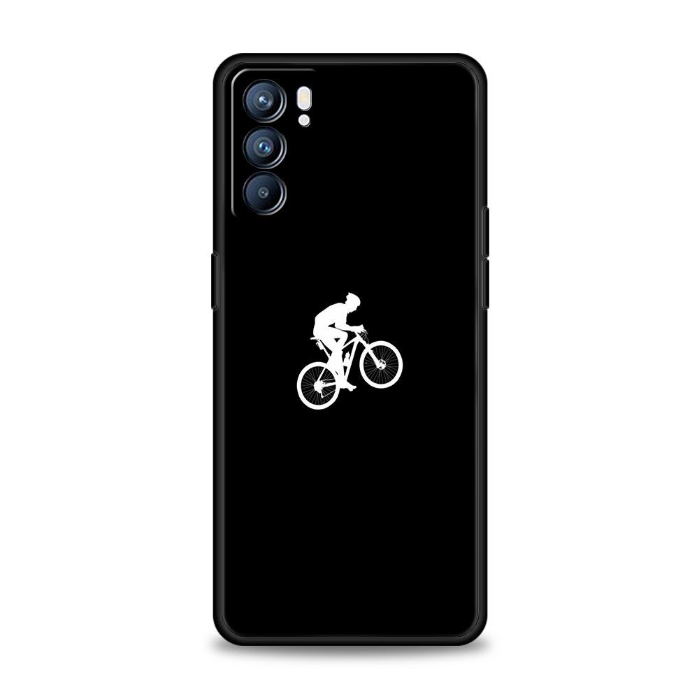 Чехол для телефона для горных велосипедов и велоспорта для Oppo Find X5 A54 A53 A52 A9 2020 A15 A95 A16 A76 A74 A12 Reno7 SE Reno6 Pro Plus 5G Cover