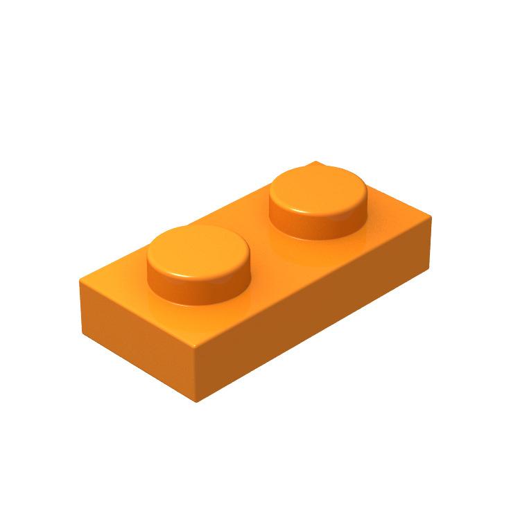 MOC 3023 High-Tech 1x2 Normal Board Accessory Set 20PCS Brick Building Blocks Gift DIY Educational Toys Children Assemblage Toy