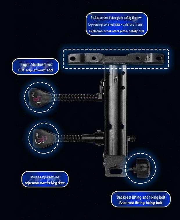 Эргономичное откидывающееся игровое и офисное кресло для дома или интернет-кафе