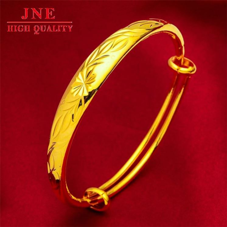 2022 New Gold Plated Jewelry Copper-Plated Gold Thickened Starry Meteor Rain Dragon and Phoenix Bracelet for Women