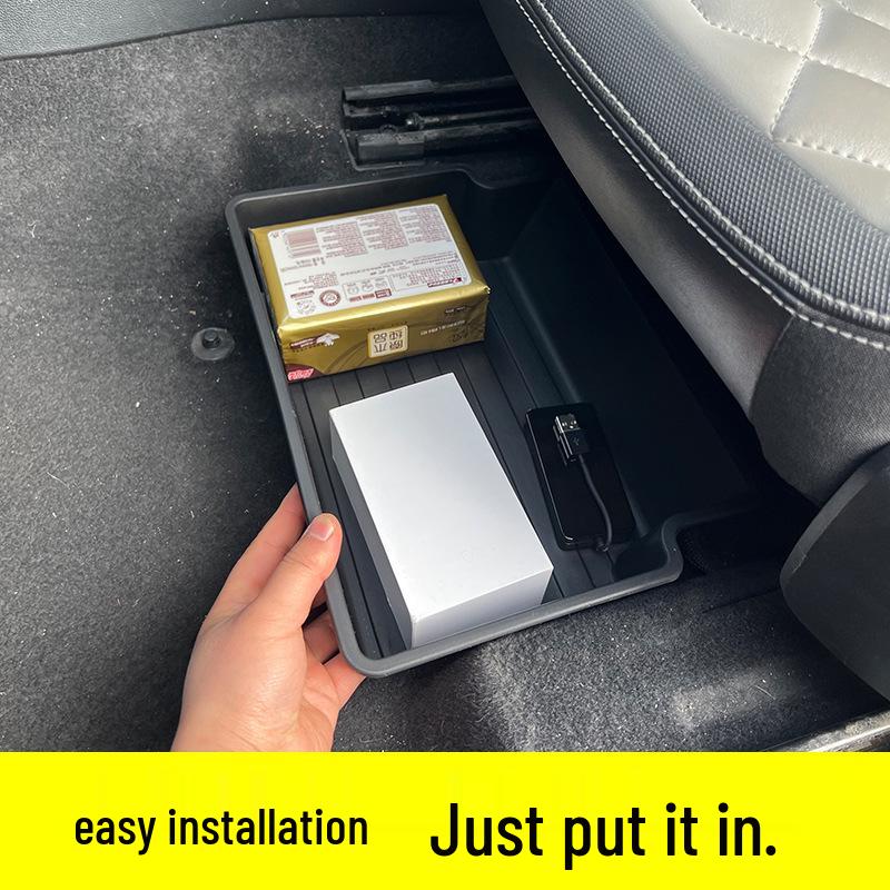 Ящик для хранения под сиденье для модификации отделки салона VW Passat 2024