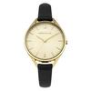 [P9139] - Дизайнерские часы 'Karen Millen' черно-золотистые - 35 мм