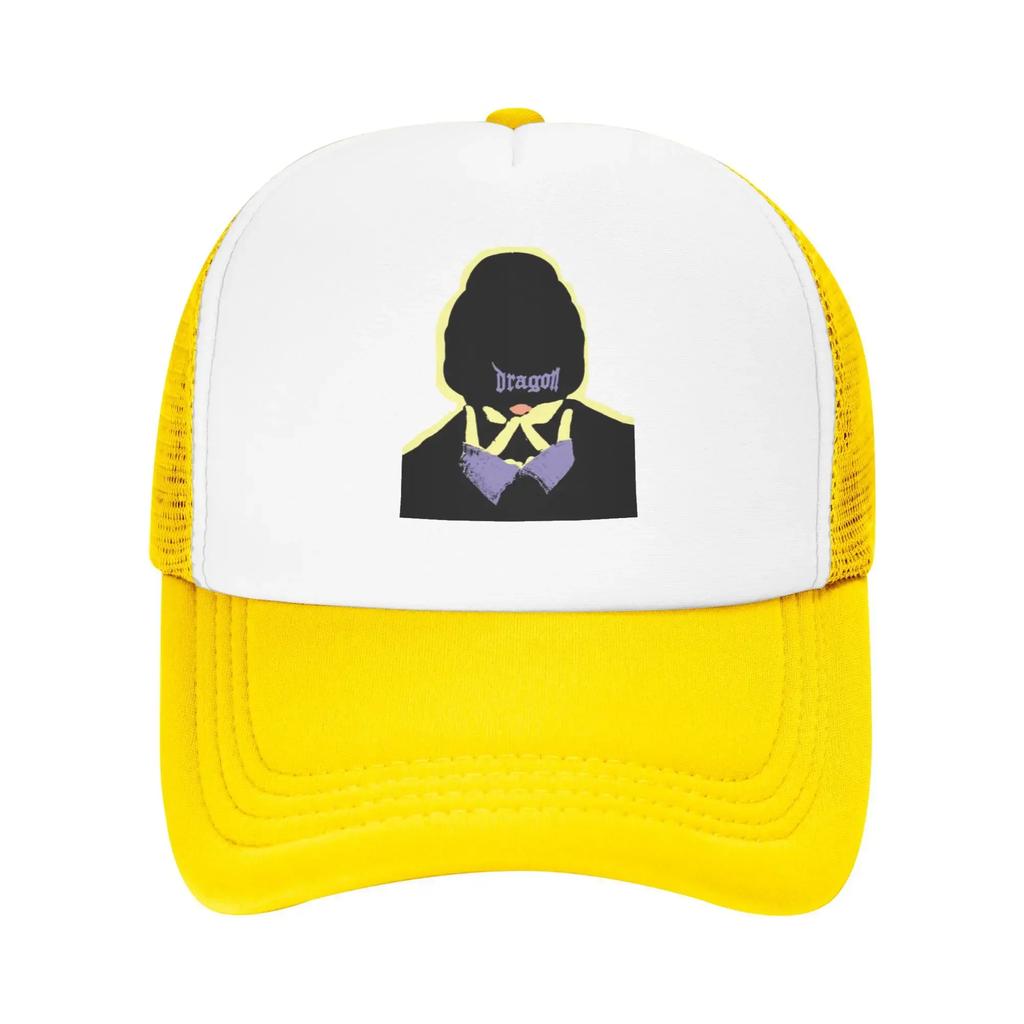 Cool Dragon Kpop Music Sing For GD Fans Sport Mesh Baseball Caps Men Unisex Male Beach Bucket Hat Peaked Cap