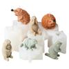 Shaped Fashionable Hedgehog Candlestick Sturdy Silicone Mold For Resin And Art Craft Supplies Home Decoration Mould