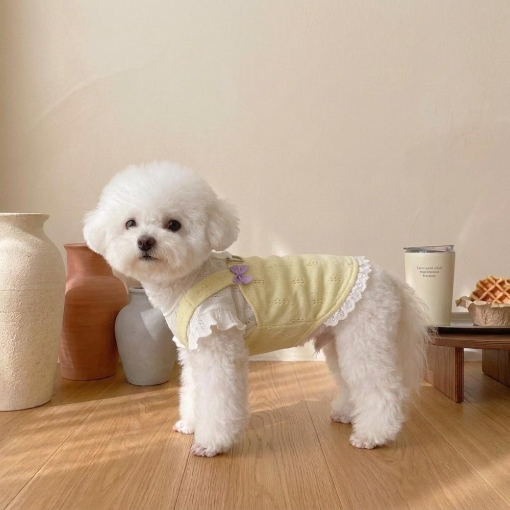 Thin Breathable Dog Summer Clothes Cool Pet Cooling Costume Fashion Cat Overalls Photography