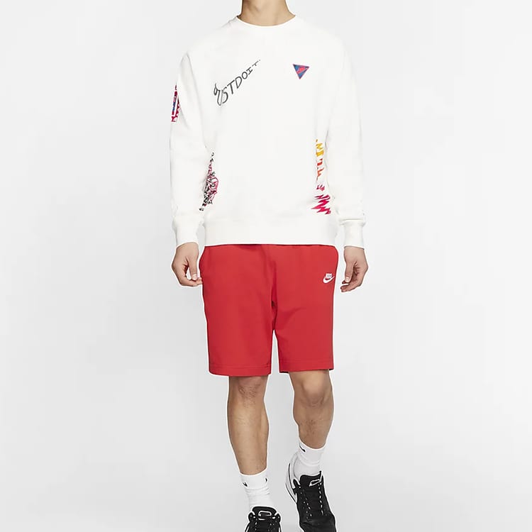 Nike Sweatshirts Men's Crew Neck Moderate Other CJ5056-133