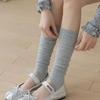 Female Summer Thin Solid Color Show Thin Legs Ballet Wind Foot Sock Leg Pile Socks
