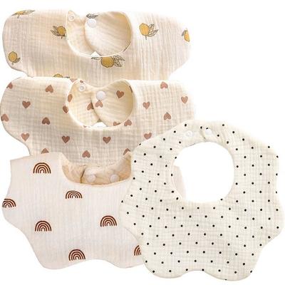 Нагрудник-шарф Sumer Baby's Four Seasons, 6-слойный шарф Yoruga, нагрудник на колесиках, корейские детские товары