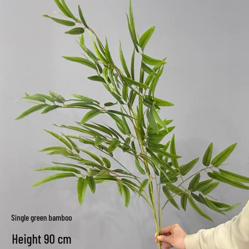 Zen Bamboo Bonsai Decor: Green Bamboo Plant for Home, Office, or Shop. Perfect for Living Room or Entryway.