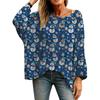 Hollow Out 3D Print Long Sleeve Christmas Sweater