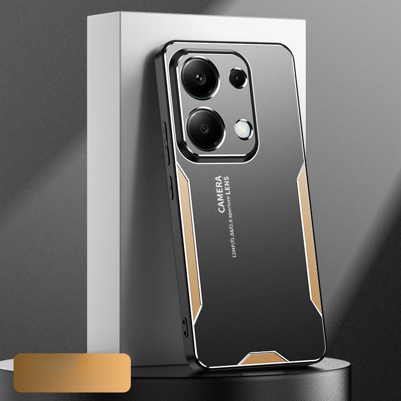 For Redmi Pro Note 13 4g Case Luxury Laser Carving Metal Shockproof Aluminium Alloy Back Cover For Xiaomi Redmi Note 13 5g 13proplus Phone Cases