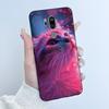 Милый Чехол Для LG G7 thinQ Capa Coque Печатный Корпус Защитная Крышка Для LG G7thinQ Fundas Мягкий Силикон Мультяшный Черный Корпус