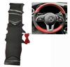 Carbon Fiber Steering Wheel Cover Interior Accessories Trim Cover for Highlander