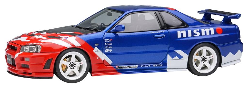 Makeup EIDOLON 1/43 Nissan Skyline GT-R (BNR34 NISMO R-tune) Launch Version Tokyo Auto Salon 2000 Finished Product EM771