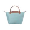 Longchamp Складная нейлоновая сумка для пельменей с короткой ручкой, маленькие женские сумочки, эвкалиптово-зеленый 1621089P93