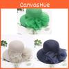 Breathable Epolyester Sun Hat With Large Brim And Adjustable Fit For Beach And Garden Use