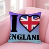 England ENG flag Cushion Cover EcoFriendly Odorless Healthy Pillowcase Soft  Comfortable KidSafe No Filling