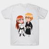T Shirt Women Ichigo X Orihme Chibies Harajuku Print Kawaii Tshirt Summer Short Sleeve Female T-Shirt Top Tee