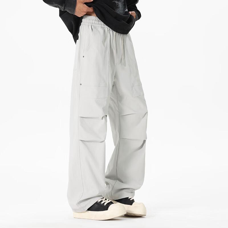 VANCL Men's Outdoor Casual Straight-Leg Paratrooper Pants