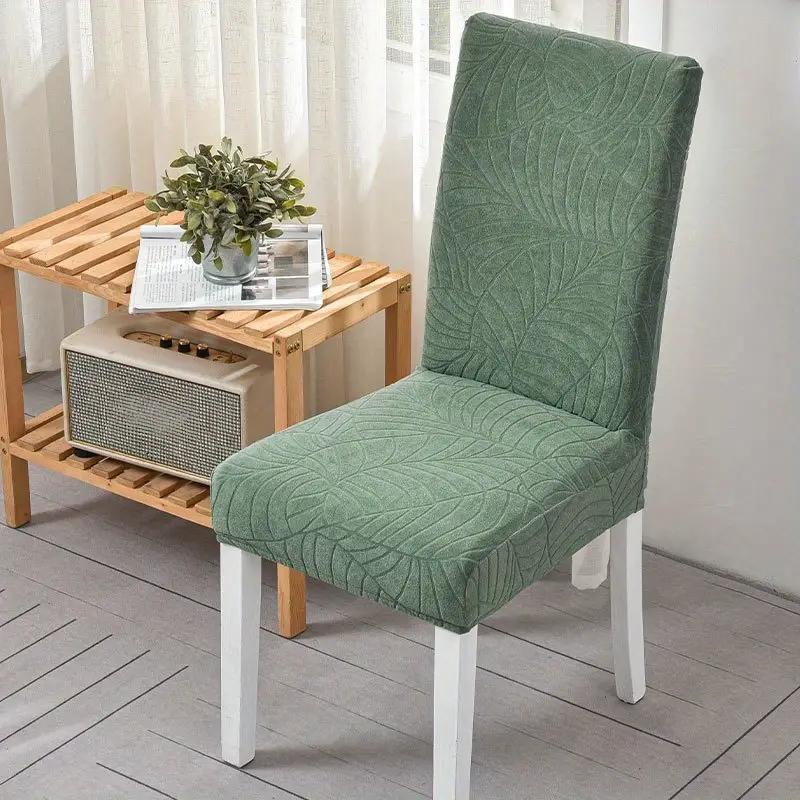 Водонепроницаемые чехлы на стулья для столовой, дешевый универсальный размер, эластичный чехол на стул для кухни, свадьбы, отеля, банкета, чехол на сиденье
