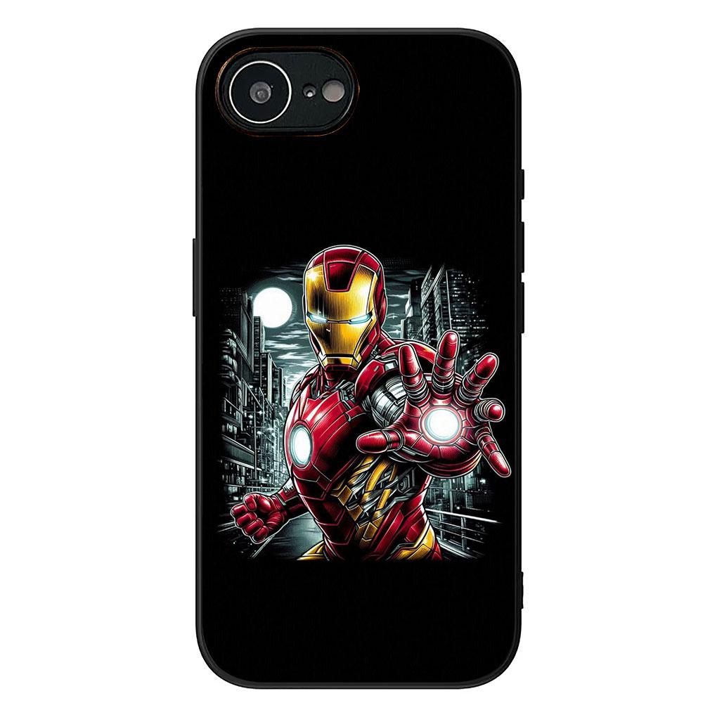 Чехол для телефона Ironman Marvel Железный Человек для Motorola Moto Edge 50 30 Fusion 40 NEO Ultra Pro E14 G20 E15 G35 G84 G13 G53 Мягкий чехол