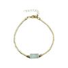 Copper Bohemian Style Bracelet Vintage Bead Bracelet Fashion Crystal Stone Bracelet  Gifts