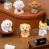 Resin Animal Figurines Cartoon Micro Landscape Ornaments Cute Dog Figurines Miniatures  Garden