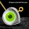 10 шт./компл. 2/3/5/7G 3D Eyes рыболовный крючок прочный металлический джиг головка крючок пресноводные соленые водоемы рыболовные принадлежности для открытого моря