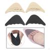 5 Pairs Women's Forefoot Insert Toe Plug Front Filler Adjustable - 2 Black + Skin