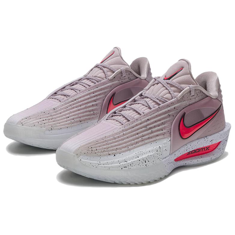 Nike GT Cut 3 Turbo Comfortable Durable Shock Absorption Wear-Resistant Breathable Low-Top Basketball Shoes Men Sneaker Pink White HV9919001