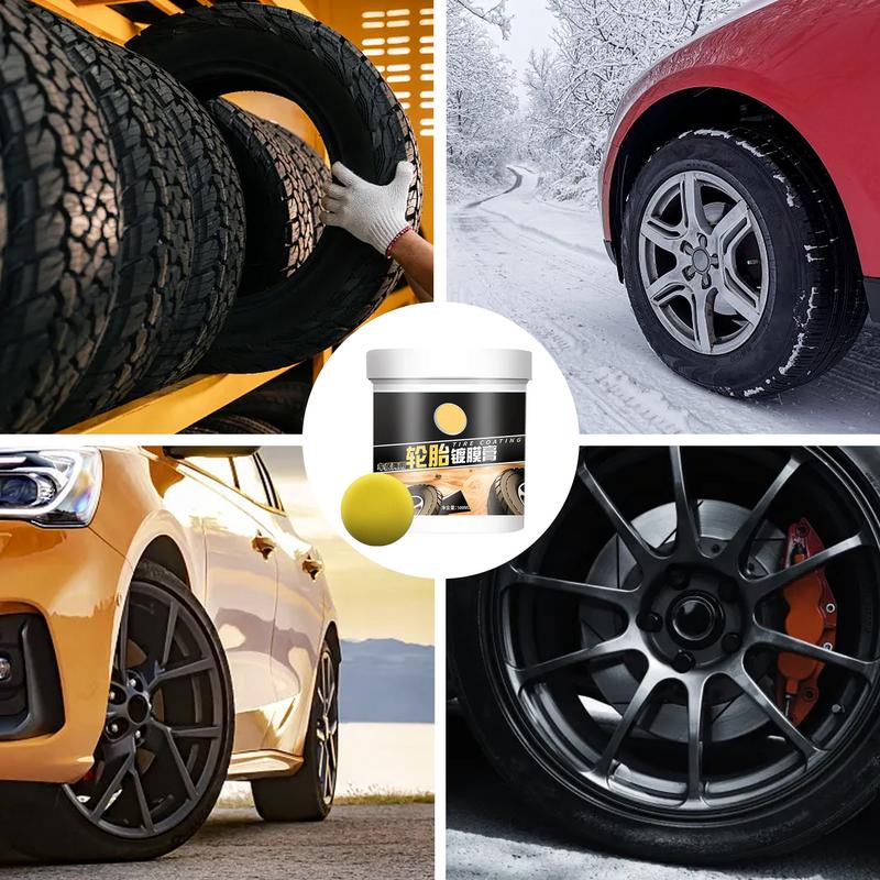 Авто Черный Кристалл Глянцевый Блеск Покрытие Паста Покрытие Для Шин Автомобиля Защита От Солнца Полироль Для Шин Аксессуары Для Внедорожников Мини-Автомобилей