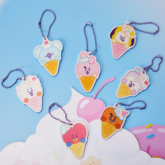 BT21 Двоичный брелок On The Cloud Edition