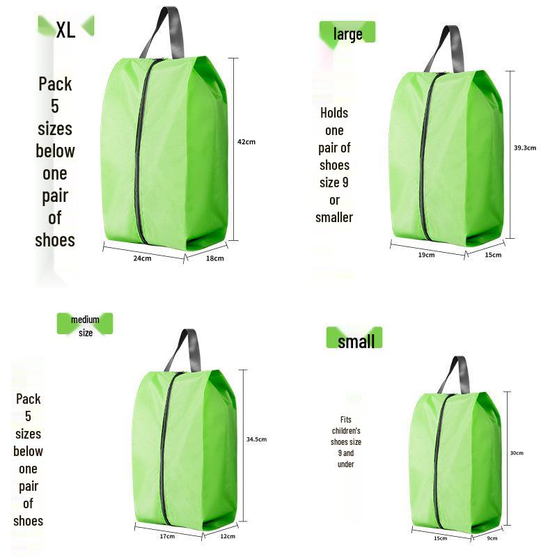 Портативная, складная сумка для хранения обуви - Пыле- и влагозащищенная, большой вместимости, разных размеров