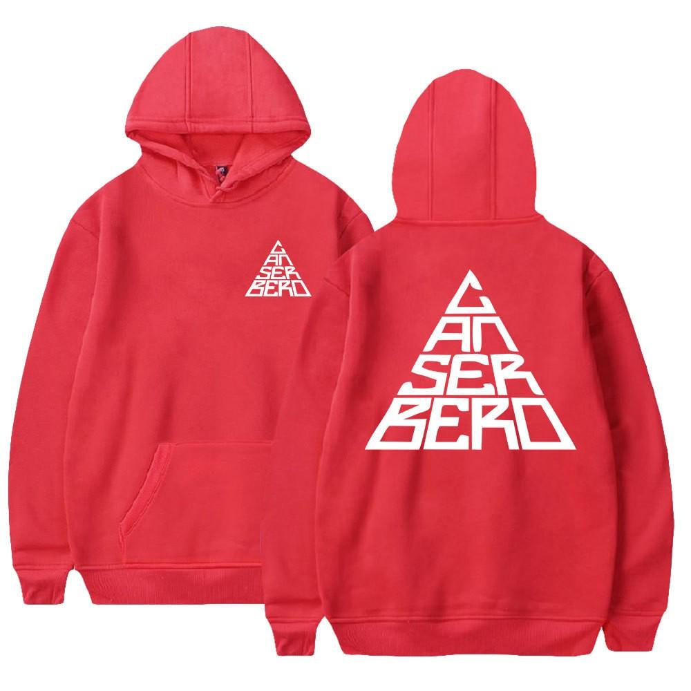 2025 Пограничная Электронная Коммерция Европейская и Американская Мода Мужская и Женская Одинаковый Стиль С принтом Худи-свитшот Canserbero