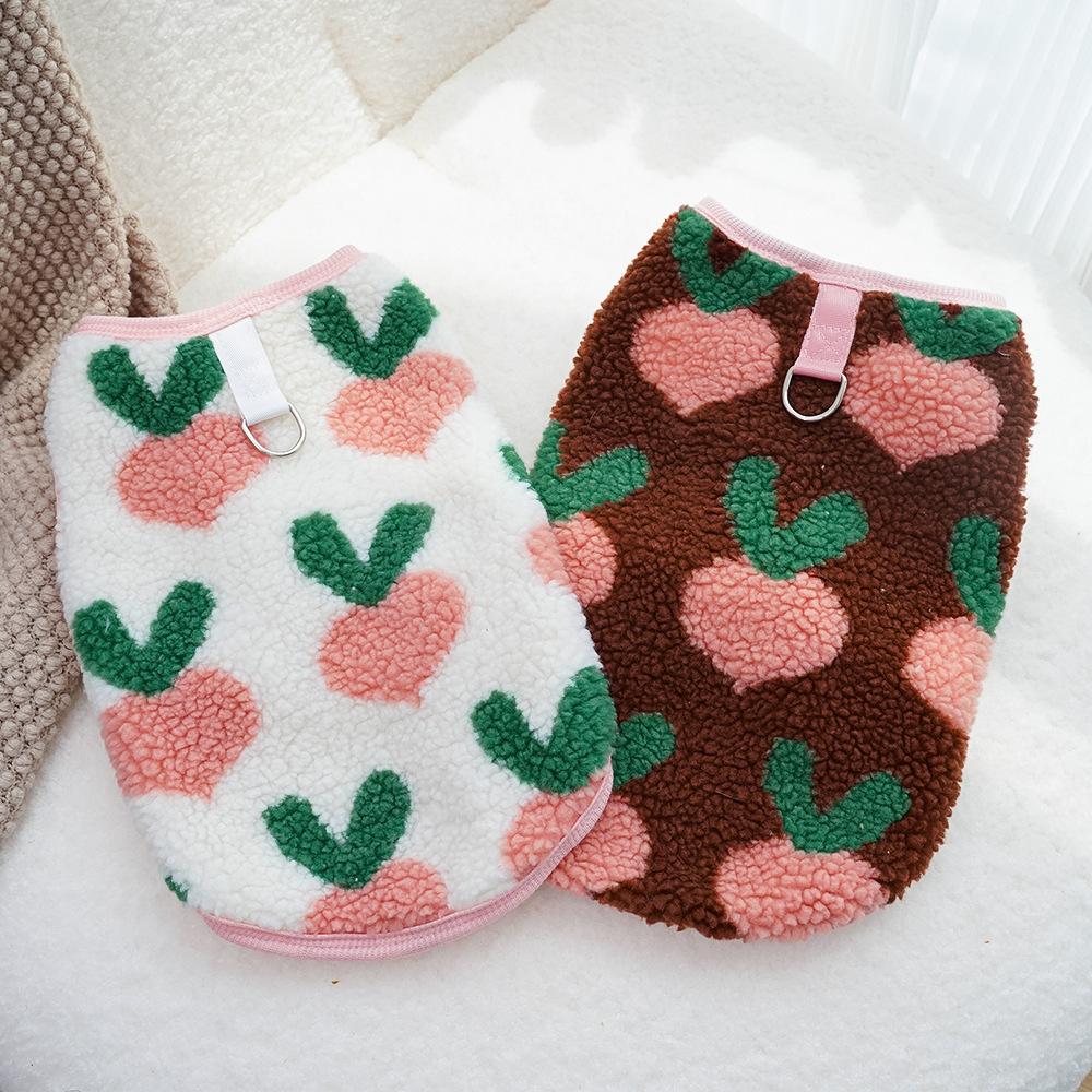 Winter Warm Dog Clothes Cute Puppy Coat Soft Plush Pet Clothes for Small Medium Dogs Chihuahua Yorkie Costume Dog Accessories