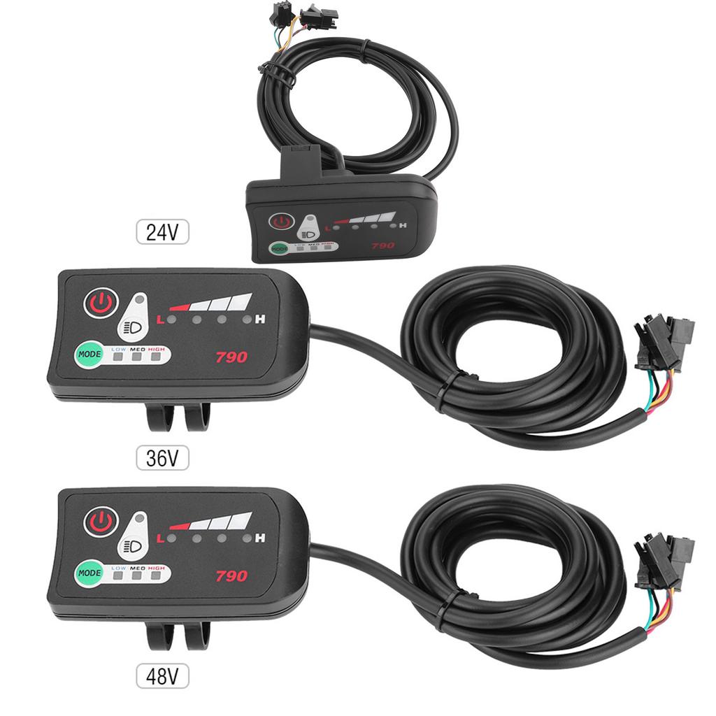 24/36/48 В, 3-скоростная водонепроницаемая светодиодная панель управления/дисплей-790 для электронных скутеров