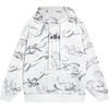 Толстовка с длинным рукавом Li Ning CF Pure Color Pattern Printed, унисекс, белая AWDSI43-1