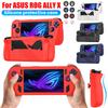 Для ASUS ROG ALLY X Игровая консоль Силиконовый Мягкий Защитный Чехол с Колпачками для Джойстиков Мягкий Защитный Чехол-Крышка Игровые Аксессуары
