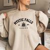 Толстовка Mystic Falls Virginia Salvatores, толстовка унисекс, пуловеры с круглым вырезом и длинными рукавами, толстовки, повседневный свитер для фанатов вампиров