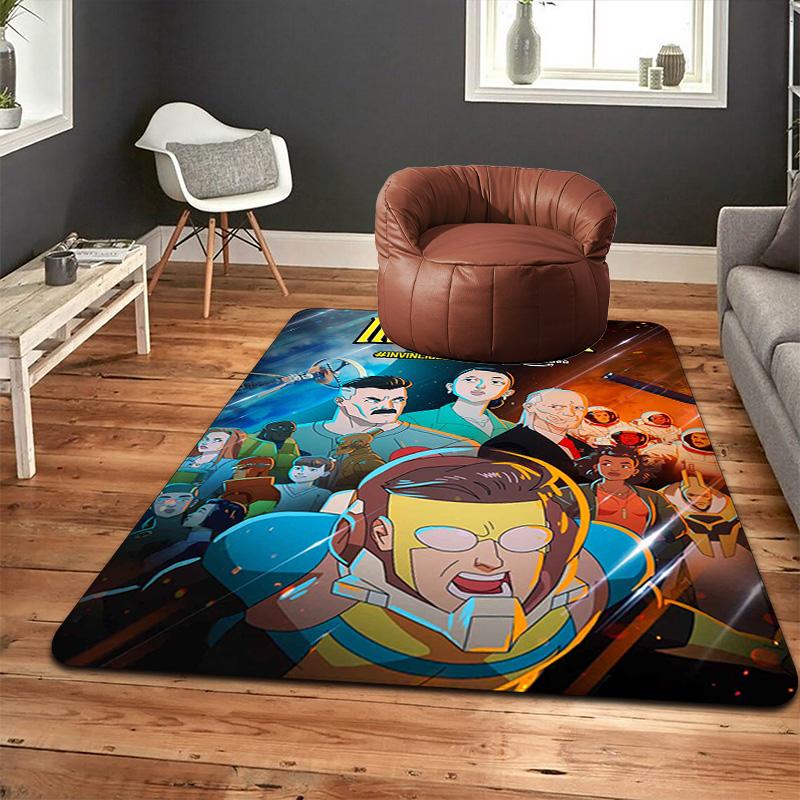 Invincible Rug Floor Mat for Living Room or Bedroom Soft and Comfortable Carpet a Gift for Birthday and Holiday.DFF0925478