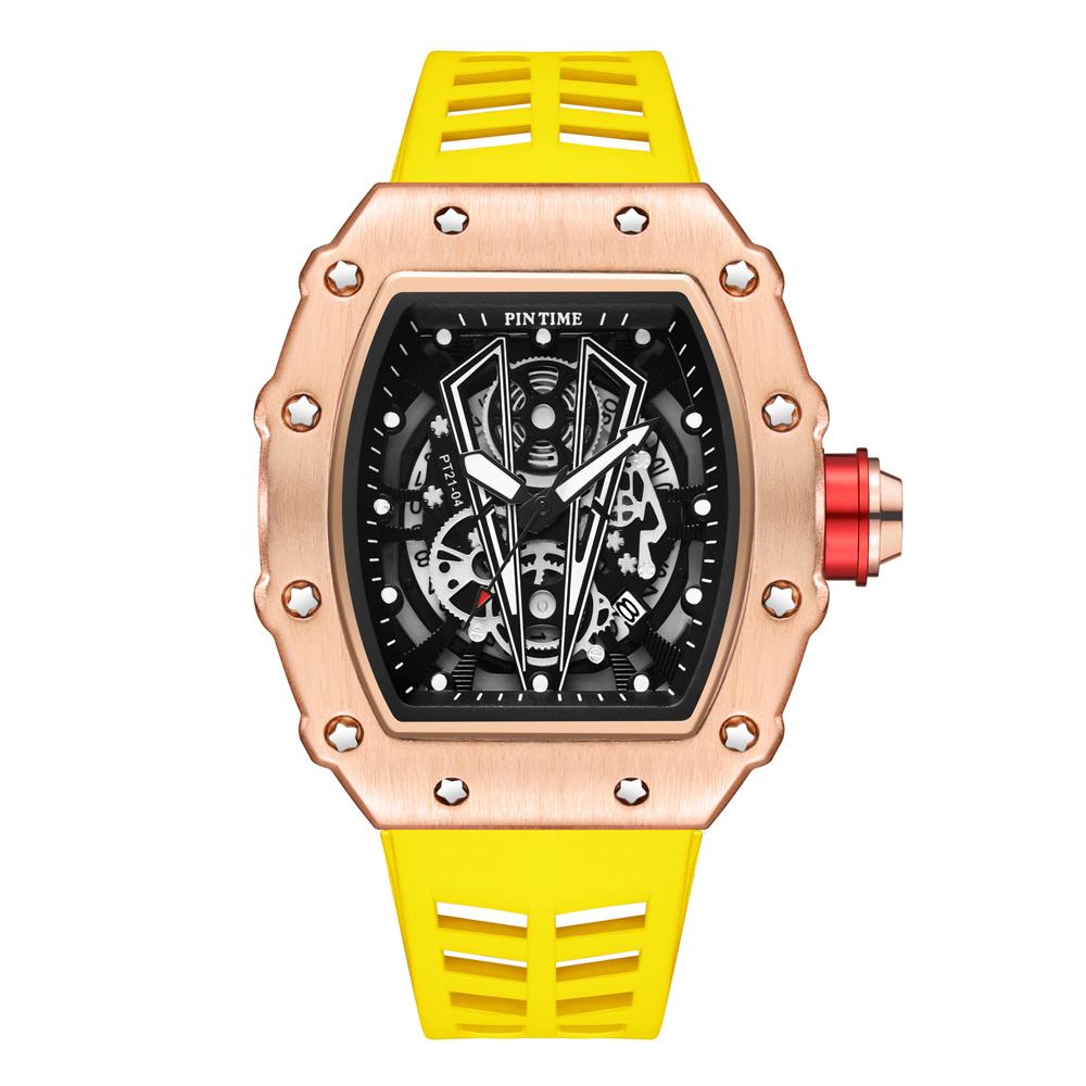 Mens Watches Luxury Watches for Men Waterproof 30M Watch Men’s Dress Business Large Square Face Wristwatch