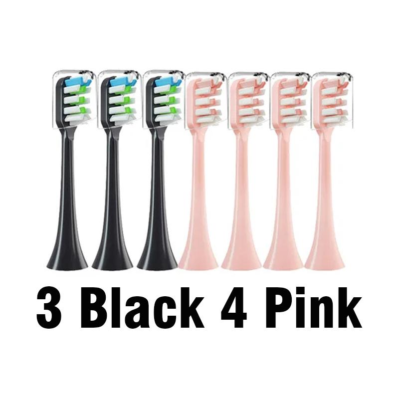 Electric Heads Toothbrush Sonic For Xiaomi Soocas X3 X5 X3u X1 V1 V2 Soocare Head Bristle Replacement Nozzles With Antidust Cap