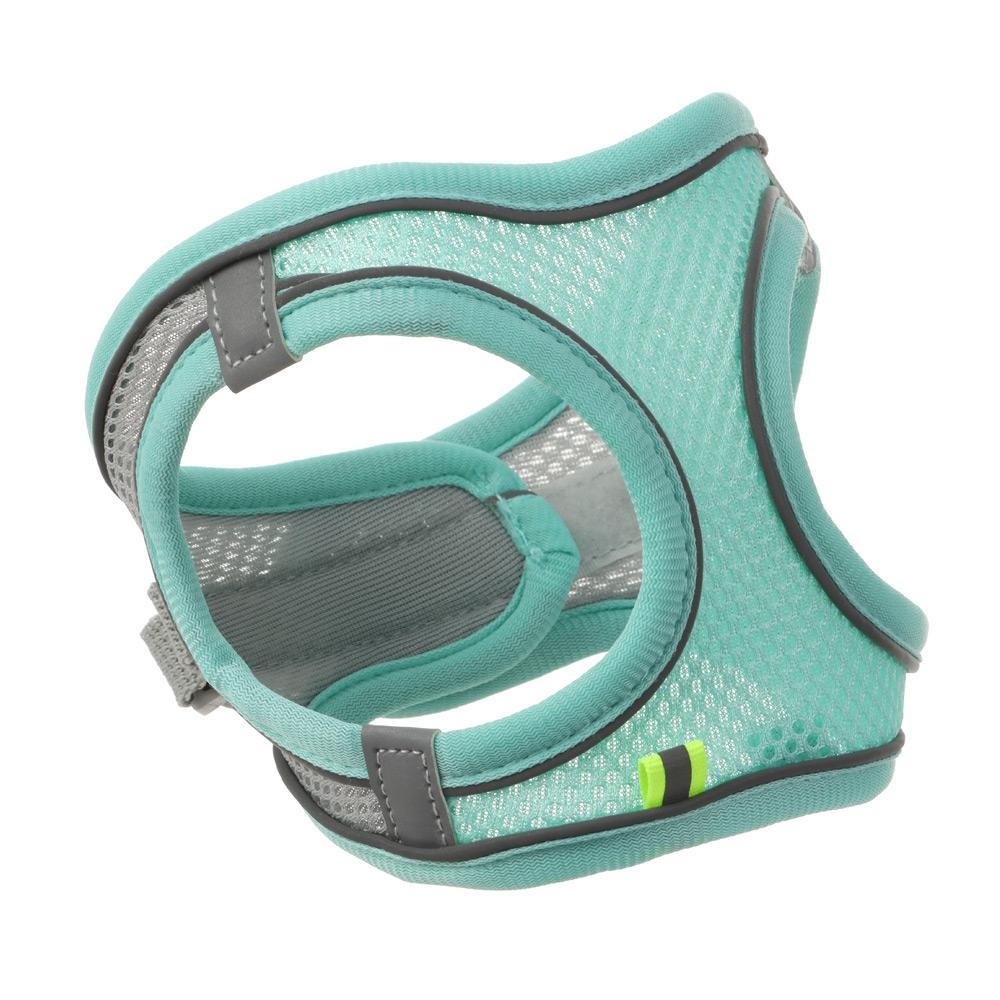 Удобный ошейник для чихуахуа, мопса, бульдога, нагрудный ремень, поводок для собаки, шлейка для питомца, светоотражающий