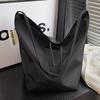 2025 New Lazy Wind Korean Version of High-end Simple Nylon Large-capacity Cloth Bag Casual Versatile Shoulder Tote Bag