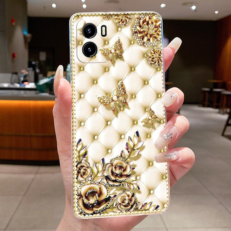 Чехол Для Vivo Y15a Y15c Y15s Чехол для телефона V2134 V2147 V2120 V2139 Обложка Эстетичный Роскошный Милый Крутой Мальчики Девочки Прозрачный Корпус