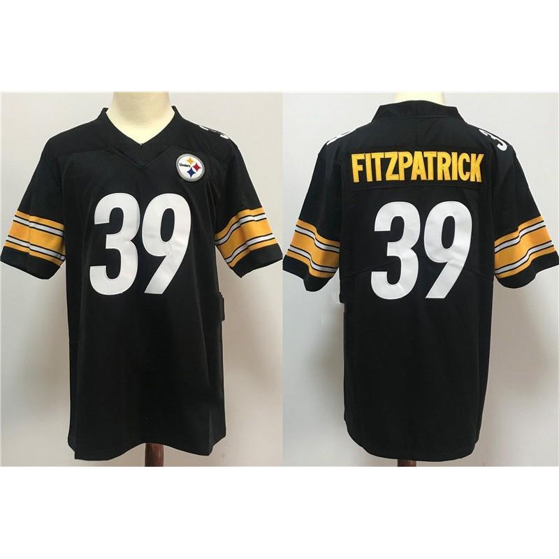Pittsburgh Steelers NFL Football Jersey Mens Team Sport Uniform Fan Apparel Black White Yellow