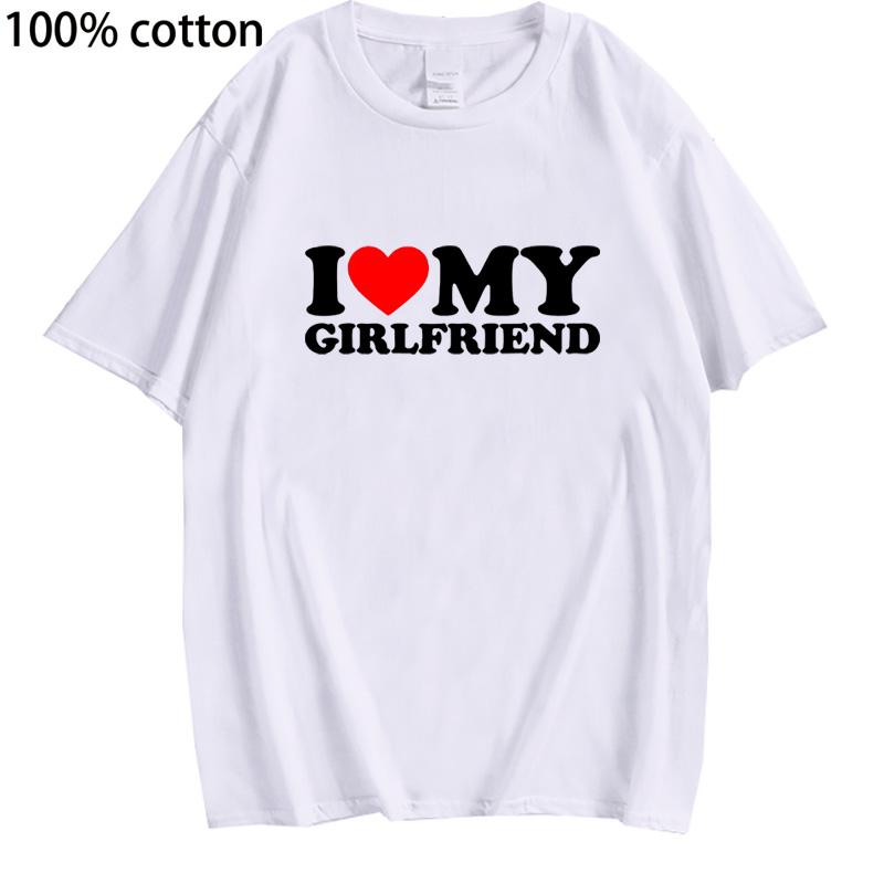 Футболка из хлопка с надписью «Я люблю свою девушку, я люблю своего парня», футболка для мужчин, так что, пожалуйста, держитесь от меня подальше, забавная надпись «BF GF», цитата, подарочные футболки